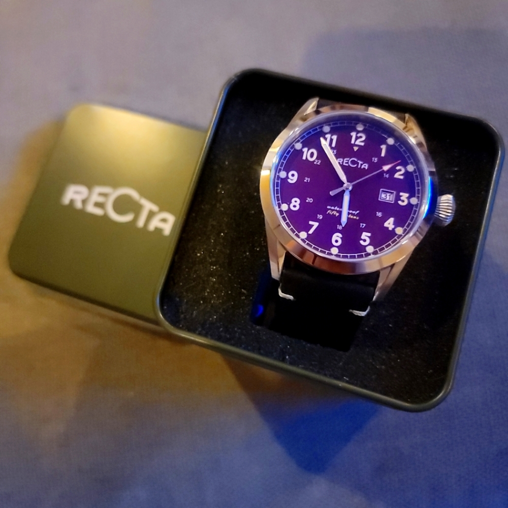 RECTA Cavalier RT-3001-02 Deep Blue Dial 45mm